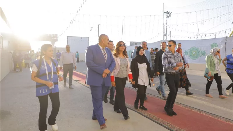 محافظ دمياط تشارك بفعاليات 