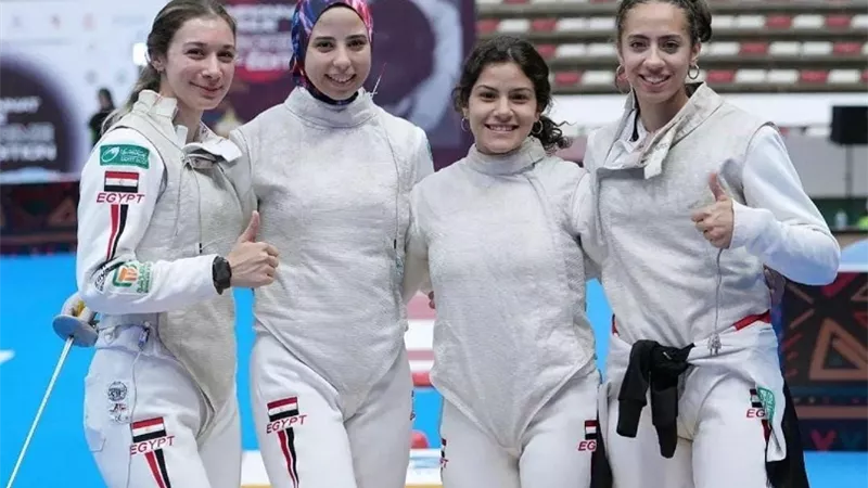 غدا.. انطلاق منافسات الفرق لسلاح الشيش للسيدات ببطولة العالم للمبارزة