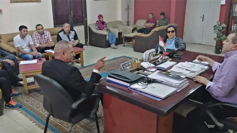 الاعداد للتصفيات النهائية بدورى مراكز الشباب ببنى سويف