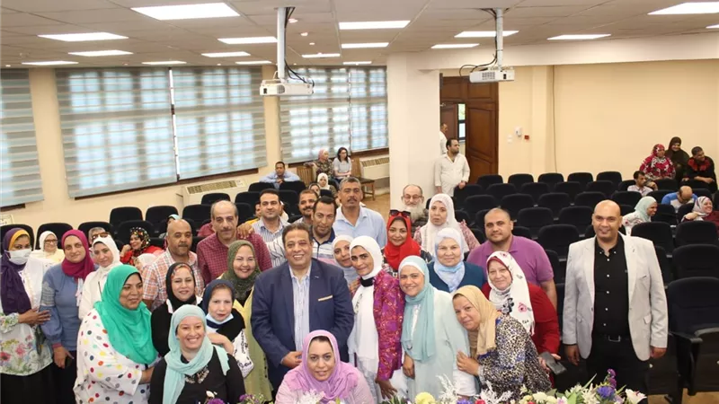 حفل تكريم ا.د مصطفى مرتضى عميد كلية الآداب بجامعة عين شمس