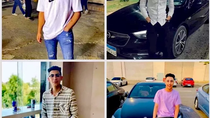 أبناء كفرالشيخ شيعوا جنازه الشبان الأربعة طلاب الثانوية العامة