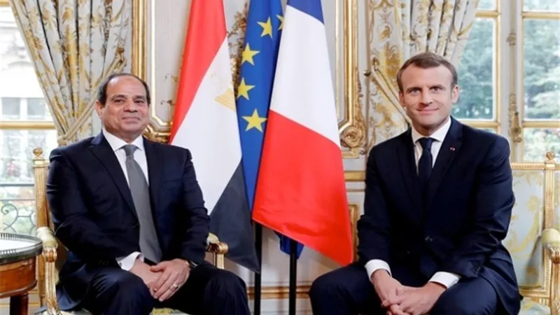 انتهاء القمة المصرية الفرنسية بين السيسى وماكرون بقصر الاليزيه
