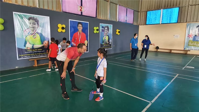 نجاح مبهر للمهرجان الأول لبراعم الريشة الطائرة لمنطقة القاهرة