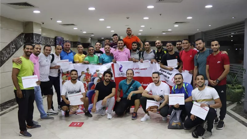 دورة تدريبية لاعداد مدربي الاولمبياد الخاص المصري في الجمباز