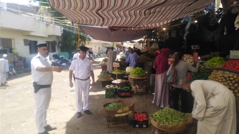 تحرير ٧١ محضر وتنفيذ ٤٢ إزالة الإدارية فى حملة مرافق بمدينة الأقصر