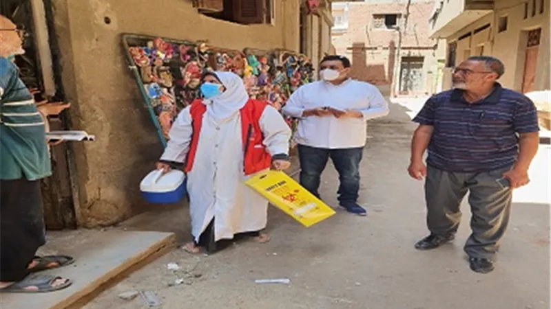 تطعيم ٣.٨ مليون مواطن شرقاوى بلقاح كورونا حتي الآن