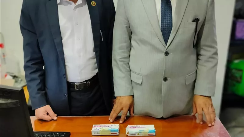 ضبط محاولتي تهريب اقراص مخدرة بمطار برج العرب