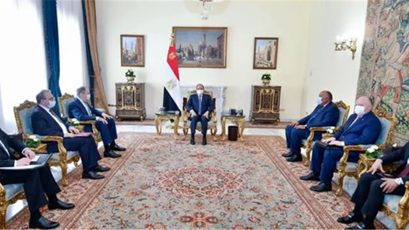 الرئيس السيسى يشدد على اهمية لغة الحوار والحلول الدبلوماسية للازمة الاوكرانية