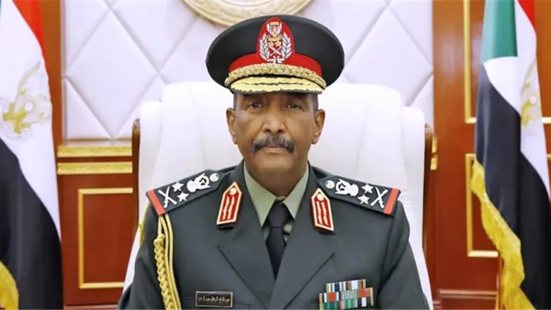 رئيس مجلس السيادة السودانى يهنئ الرئيس السيسي بذكرى ثورة 23 يوليو المجيدة