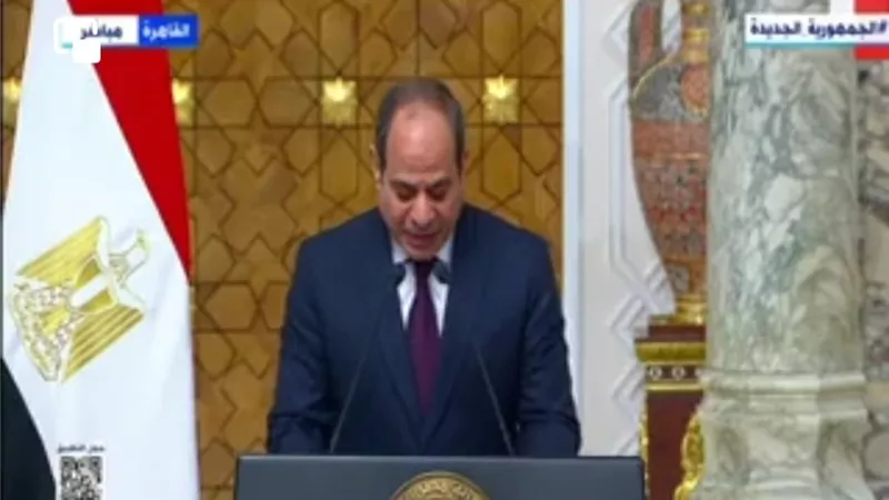 السيسى يؤكد حتمية الالتزام بمبدأ التعاون والتشاور المسبق بين الدول المشاطئة
