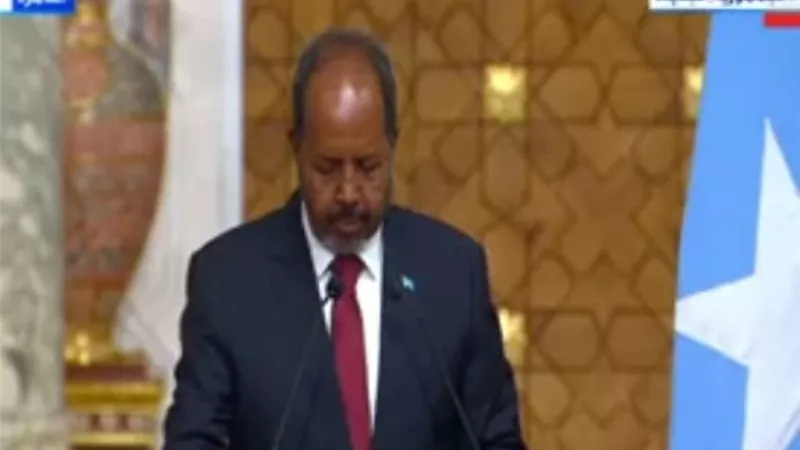 الرئيس الصومالى يشيد بعمق العلاقات التاريخية مع مصر