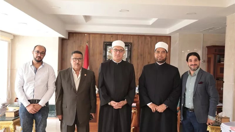 أمين «البحوث الإسلامية» يلتقي رئيس اتحاد الناشرين المصريين ويبحثان التعاون في محاور علمية وتدريبية