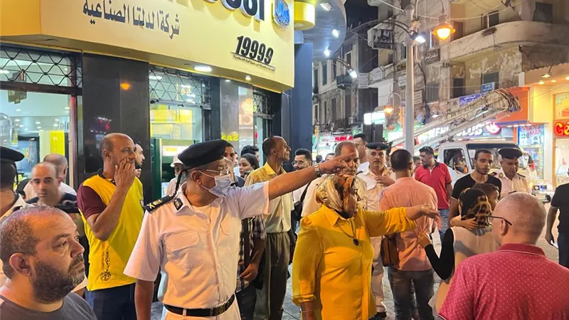 ضبط 2291 إشغال و تحصيل 129 ألف غرامات فورية بالأسكندرية