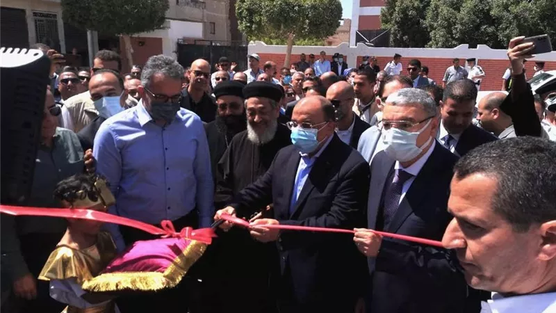 تفاصيل اكثر لافتتاح وزيرا التنمية المحلية والاثار لمسار رحلة العائلة المقدسة بالمنيا