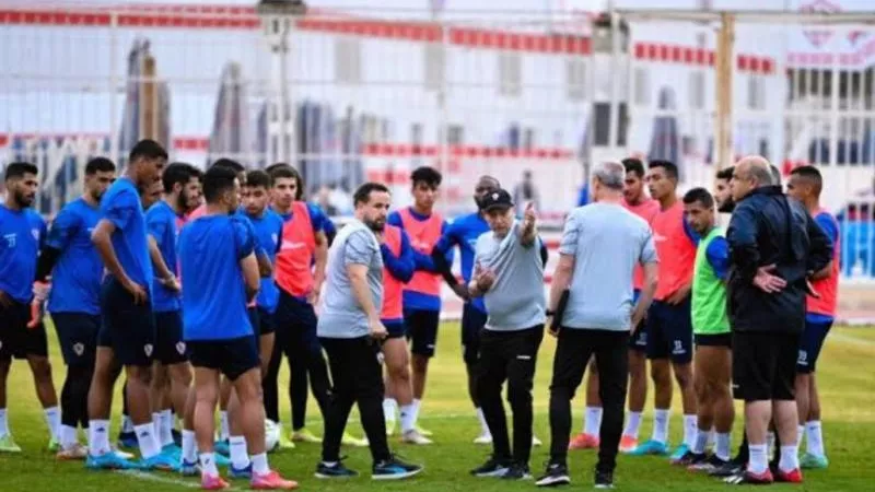 مران الزمالك.. تفاصيل جلسة فيريرا مع اللاعبين قبل انطلاق التدريب