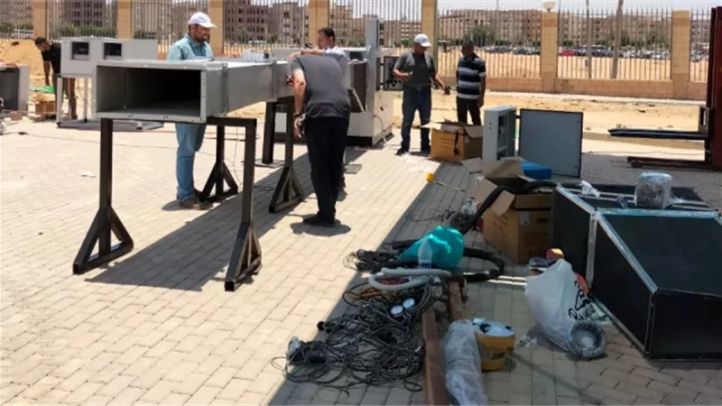 الجامعة المصرية الروسية تستضيف مشروع لتطوير أجهزة تبريد الهواء الصديقة للبيئة برعاية الأمم المتحدة.. بالصور