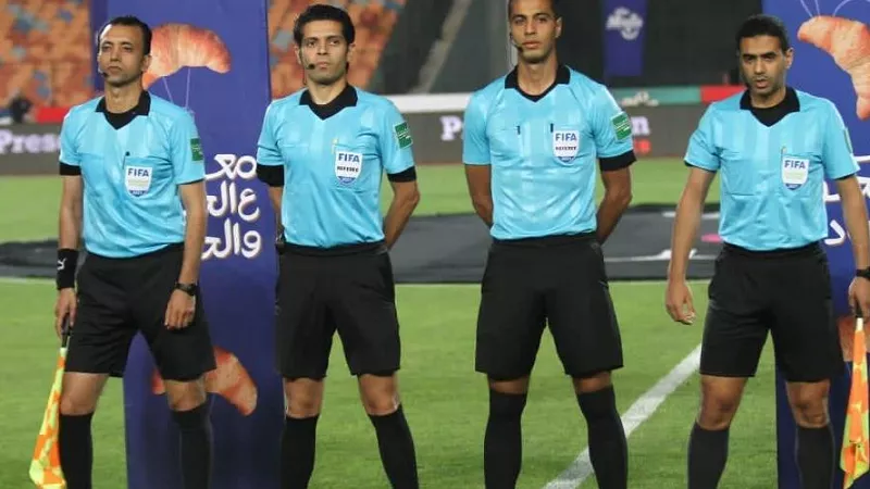 أمين عمر حكما لمباراة بيراميدز والبنك الأهلى بالدورى