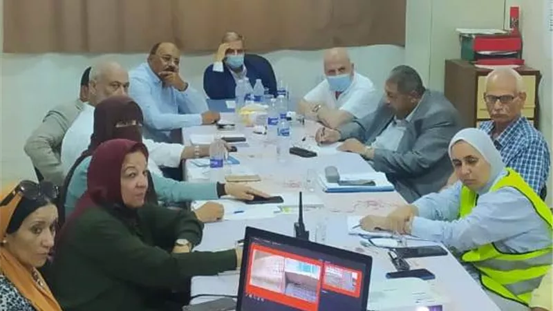 رئيس القابضة للمياه يتفقد محطة معالجة بورفؤاد بمحافظة بورسعيد