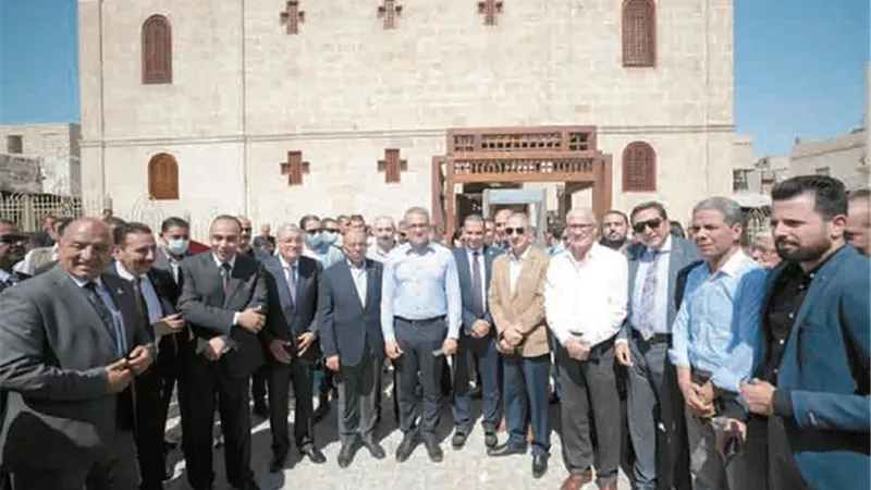 دير جبل الطير بسمالوط يدخل الخدمة.. بتكلفة 300 مليون جنيه