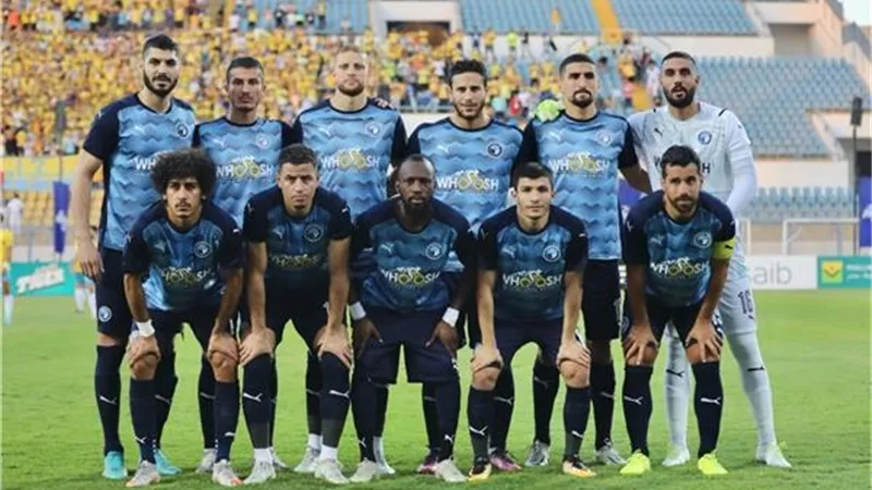 تاكيس جونياس يعلن تشكيل بيراميدز لمواجهة البنك الأهلي فى الدورى