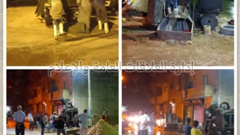 إحباط محاولة صبَّة خرسانية في الإسماعيلية