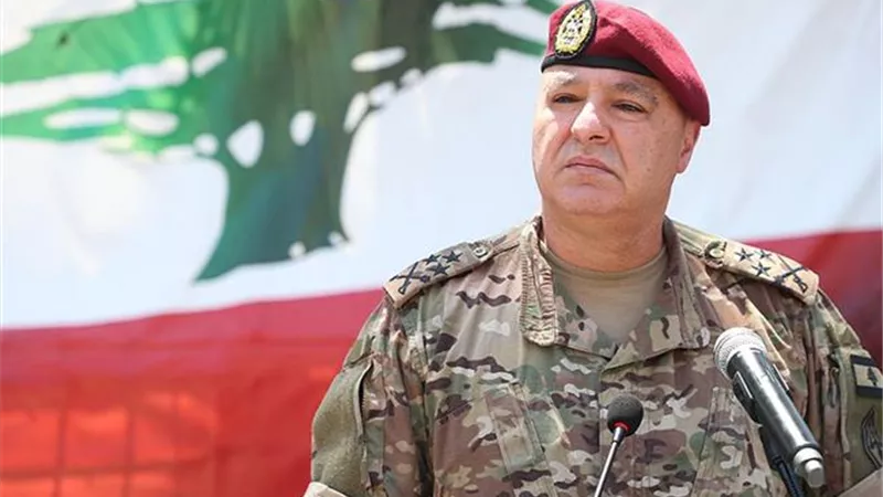 قائد الجيش اللبناني: الصراعات الطائفية أوصلت لبنان إلى الخراب