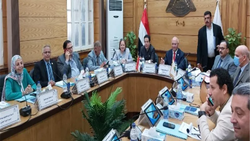 سوسه يشيد بقيادات جامعة بنها خلال أعمال الامتحانات وإعلان النتائج