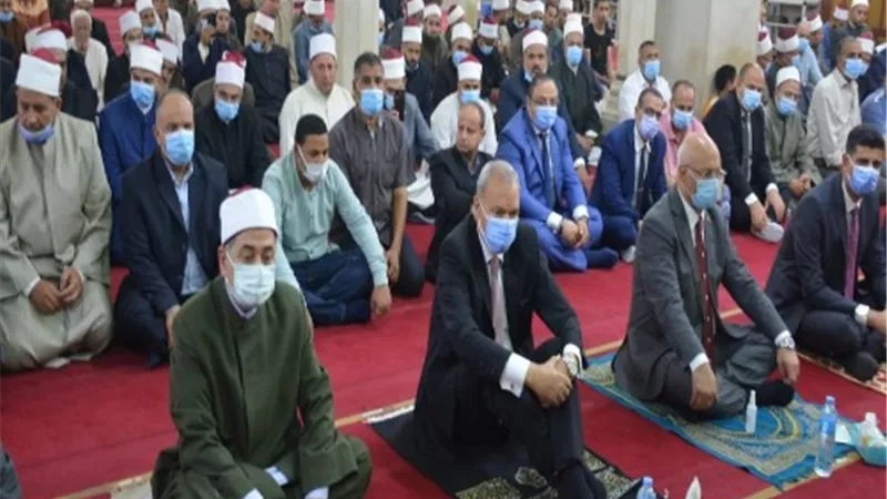 محافظ القليوبية يشهد الاحتفال برأس السنة الهجرية بمسجد ناصر فى بنها