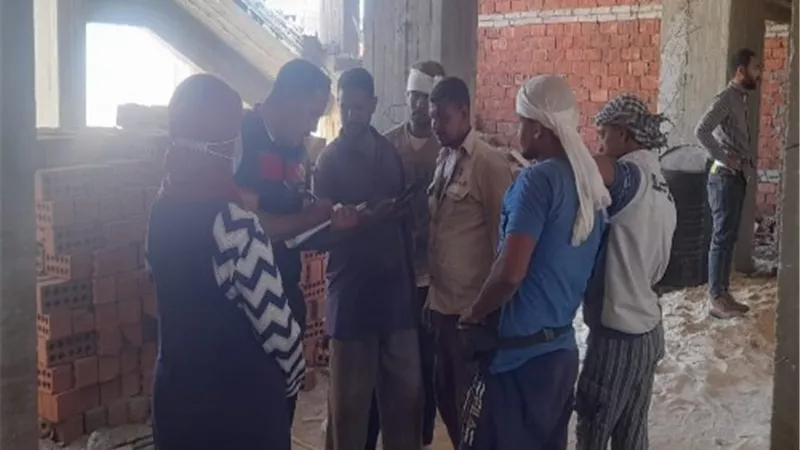 ضمن حياة كريمة.. استكمال حصر وتسجيل العمالة غير المنتظمة بالوادي الجديد