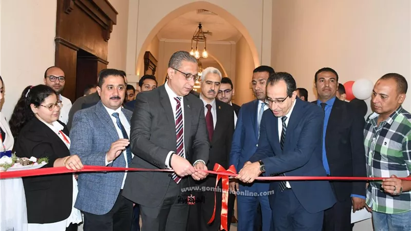 أفتتاح الملتقى التوظيفي السابع لكلية الحاسبات والمعلومات بجامعة الفيوم