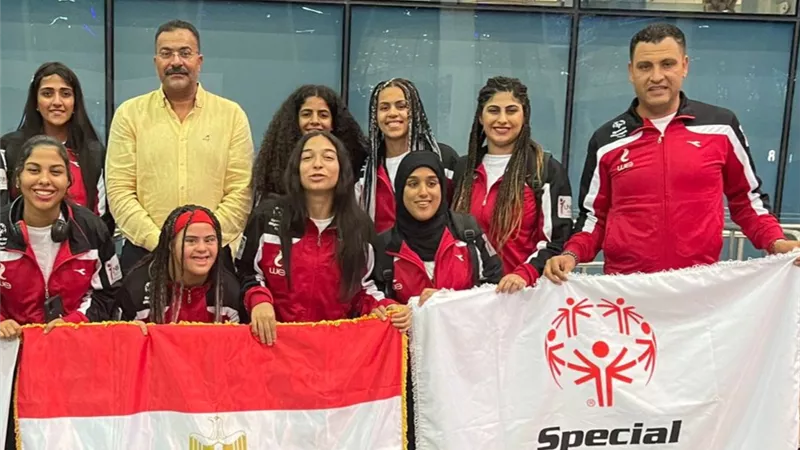 منتخب الاولمبياد الخاص المصري يطير الي ديترويت للمشاركة بكأس العالم لكرة القدم النسائية الموحدة