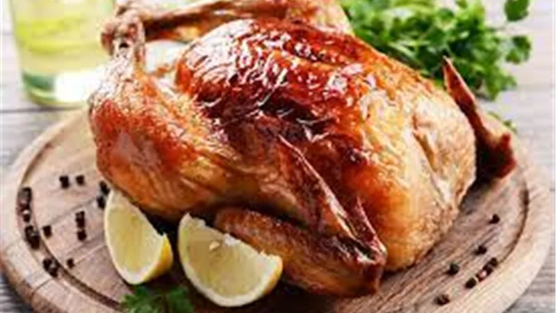 دجاج مشوي بالزعتر والليمون بطعم لايقاوم