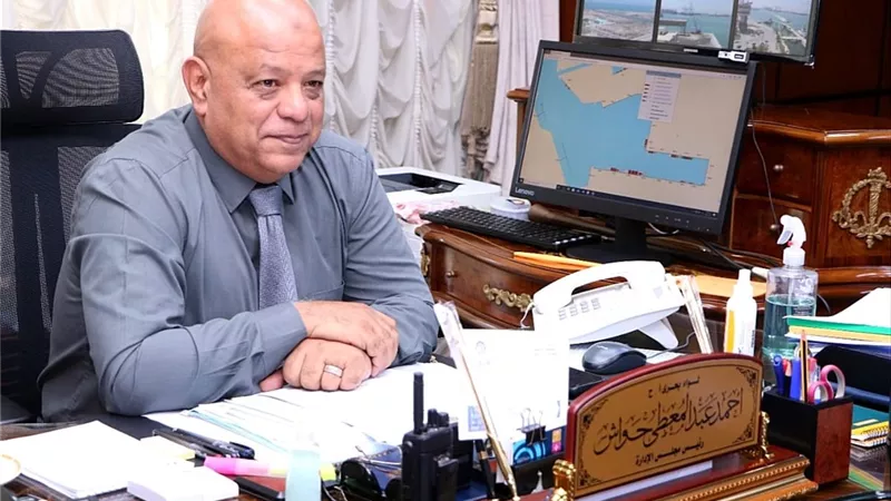 رئيس هيئة ميناء دمياط يهنئ المجتمع المينائي بالعام الهجري الجديد