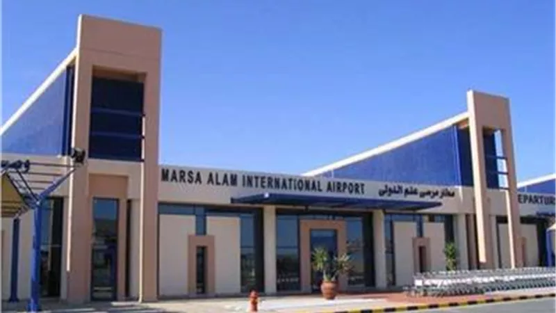 مطار مرسى علم الدولى يستقبل 122 رحلة طيران خلال اسبوع