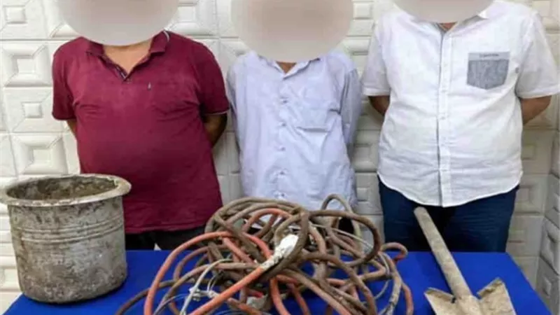 سقوط عصابة التنقيب عن الأثار في الجمالية