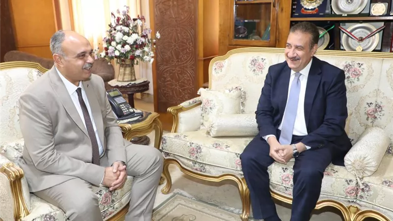 محافظ المنوفية يقدم التهنئة لمدير الأمن الجديد ويؤكد علي التعاون بين الأجهزة الأمنية والتنفيذية