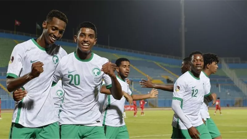 التشكيل الرسمي للسعودية واليمن في كأس العرب للشباب