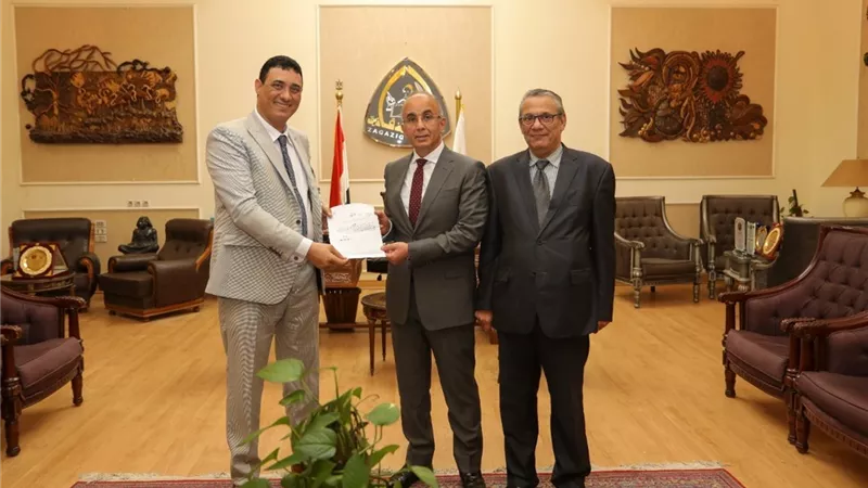 رئيس جامعة الزقازيق يصدر قراراً بتكليف د حسن مصطفي للقيام بأعمال وكيل كلية العلوم
