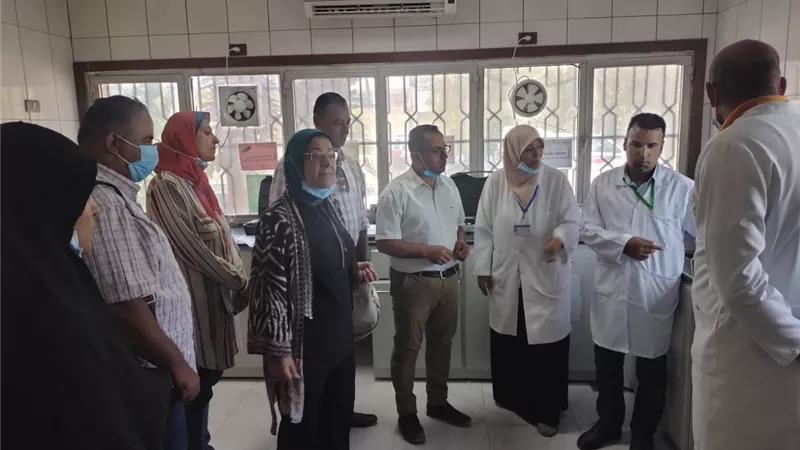 جهاز تنظيم مياه الشرب وحماية المستهلك يتابع تشغيل محطات مياه الشرب ومعالجة الصرف الصحي بمحافظات القناة