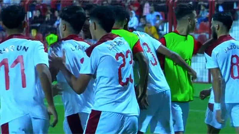 المغرب يتقدم على مصر بالهدف الأول في كأس العرب للشباب