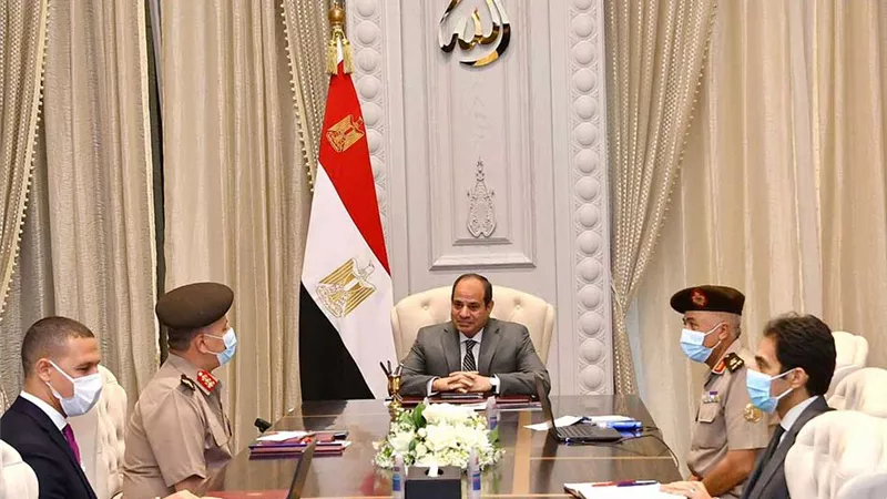 الرئيس السيسي يستعرض مجمل مشروعات جهاز الخدمة الوطنية على مستوى الجمهورية