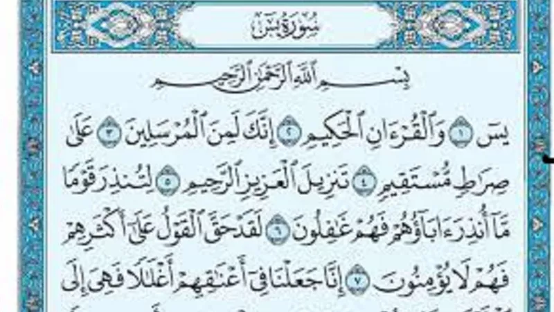 هل سورة يس تغفر الكبائر ؟