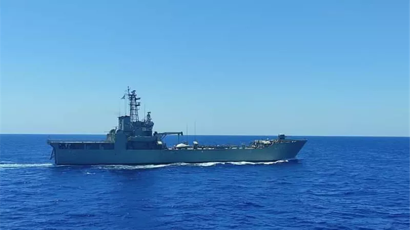 القوات البحرية المصرية واليونانية تنفذان تدريباً بحرياً عابراً بنطاق الأسطول الشمالى