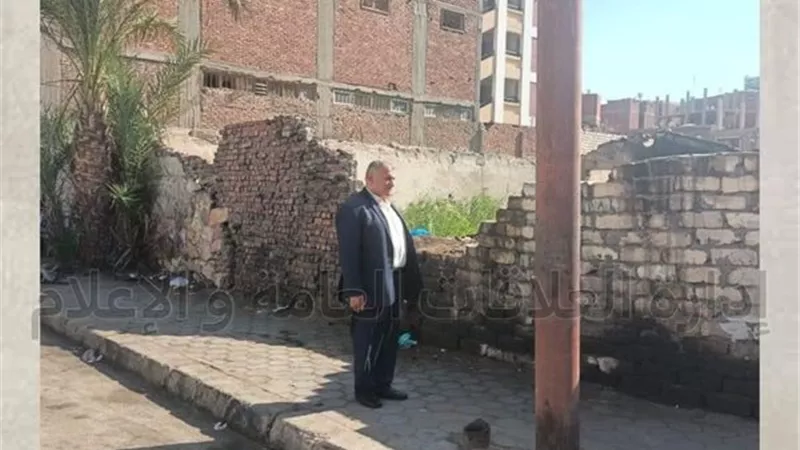 استرداد قطعة أرض مساحتها 1241متر مربع استولى عليها مواطن بالإسماعيلية