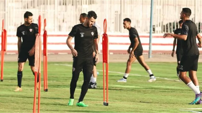بعد الإصابة التي تعرض لها أمام بيراميدز .. الونش يشارك فى تدريبات الزمالك اليوم