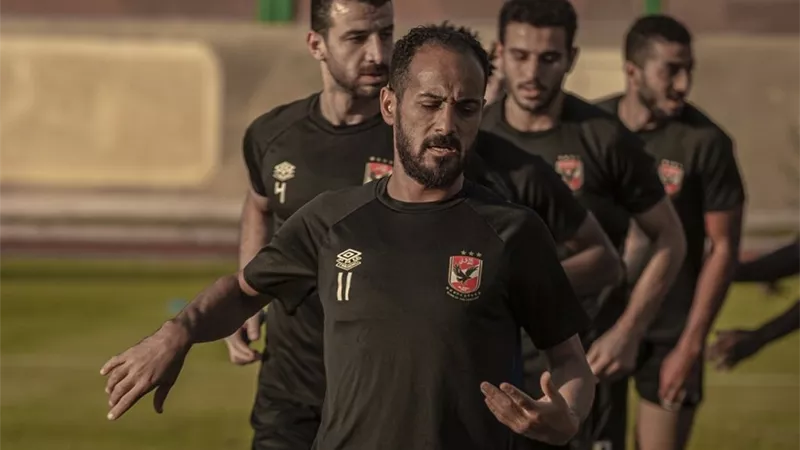 شاهد استعدادات الأهلى لمواجهة فاركو بالدوري