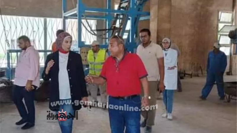 جولة تفقدية بمحطة معالجة المخلفات الصناعية بعتاقة السويس