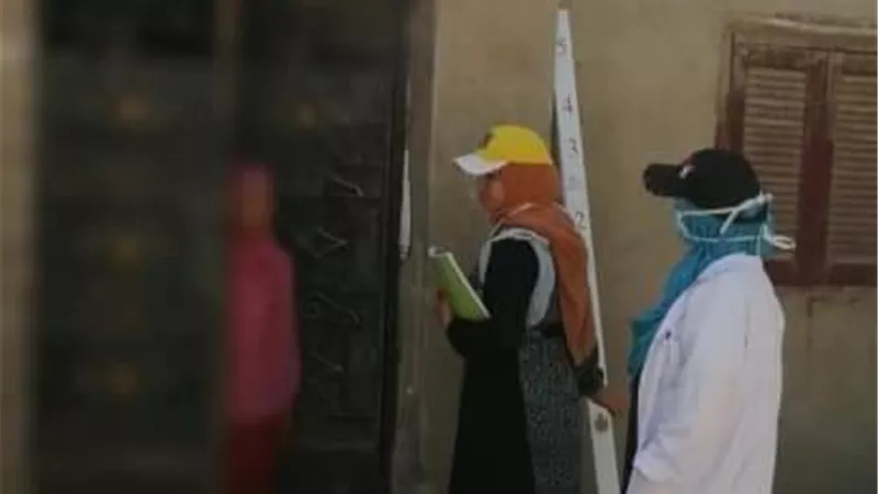 تسهيل عمل الفرق الطبية في حملة القضاء على بؤر البلهارسيا بأهناسيا