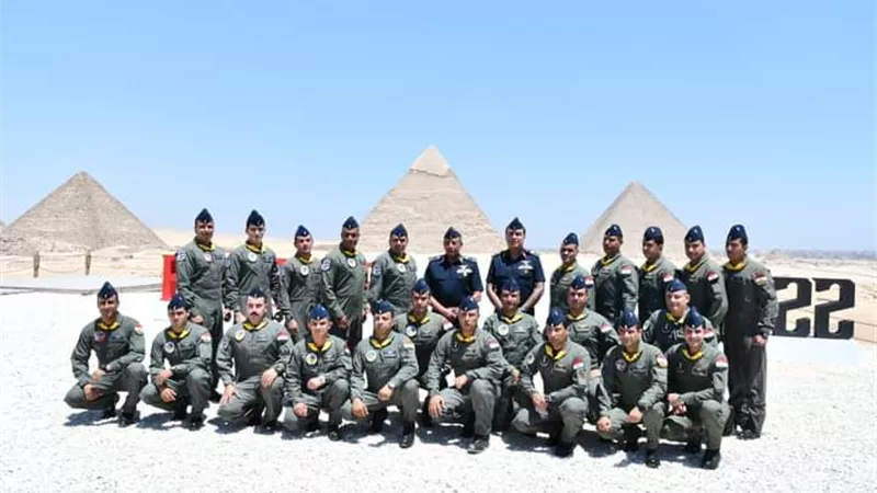 تفاصيل العرض الجوى المصرى الكورى الجنوبى (Pyramids Air Show 2022) فوق سفح الأهرامات