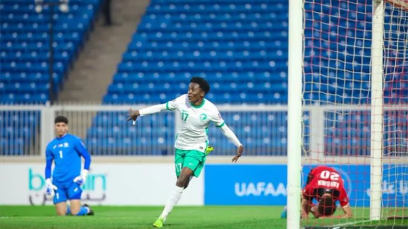 السعودية تكتسح فلسطين بخماسية وتصعد لنهائى كأس العرب للشباب